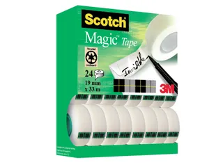 Plakband Scotch Magic 810 19mmx33m onzichtbaar mat 20+4 gratis - 4