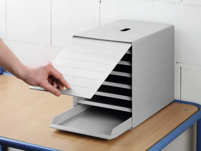 Durable Ladenkast Idealbox Plus Grijs 7 Laden