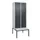 locker met bank,HxBxD 2120x800x815mm,2vak,vak B 400mm,cil.-slot