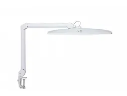Werkpleklamp LED MAULexplore dimbaar Wit met tafelklem