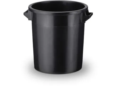 ton,HxØ 410x390mm,35l,HDPE,zwart