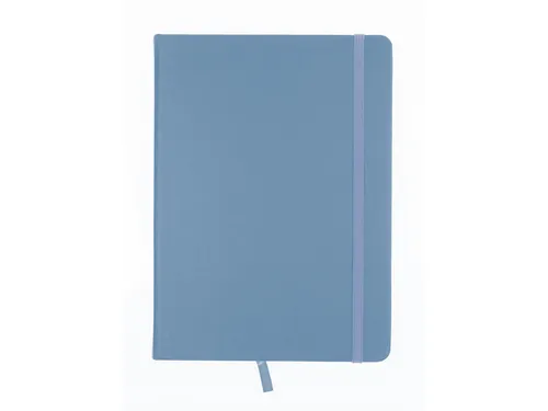 Schetsboek Kangaro A5 sky blue PU HC 80 vel 140gr roomwit met elastiek