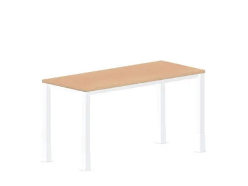 In hoogte verstelbaar bureau,HxBxD 720-840x1400x600mm,NE-esdoorn