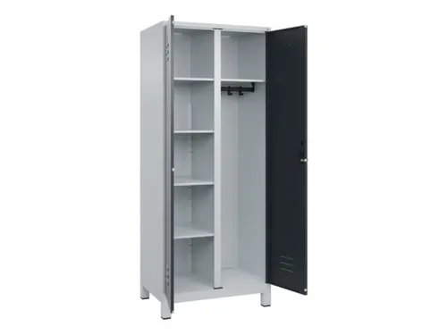 wasgoedverdeelkast,HxBxD 1950x800x500mm,vak B 400mm,draaigrendel