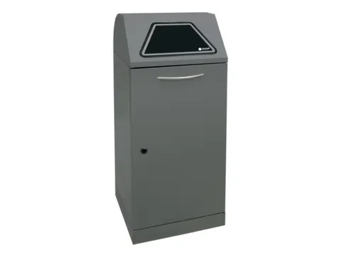 afvalverzamelaar,niet-brandbaar,1x120l,HxBxD 1100x450x450mm