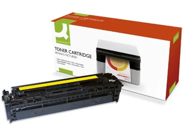 toner jaune 1400 pages pour HP - OEM: CB542A