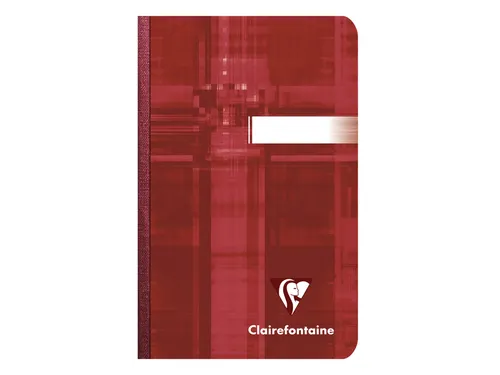 Notitieboek Clairefontaine 90x140mm lijn assorti