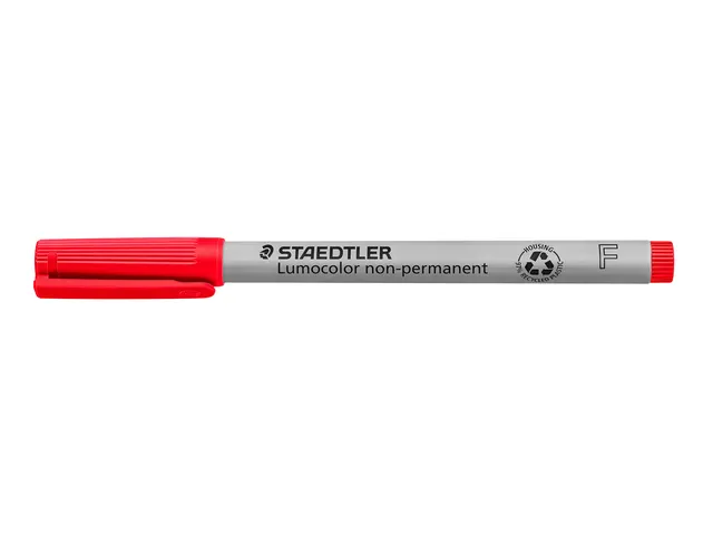 Feutre non permanent universel Lumocolor 316 fin 0,6mm rouge