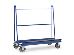 Platenwagen Draagverm. 500kg Lxb 1500x400mm Ral 5007