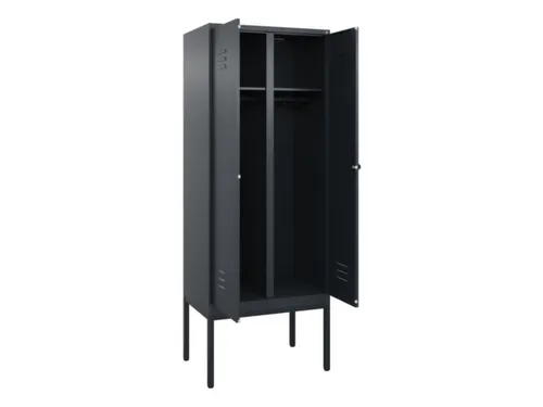 locker voor scheiding van kleding,HxBxD 2120x800x500mm,2vak