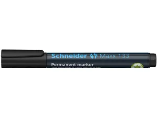 Permanent marker Schneider Maxx 133 schuin 1-4mm zwart - 3