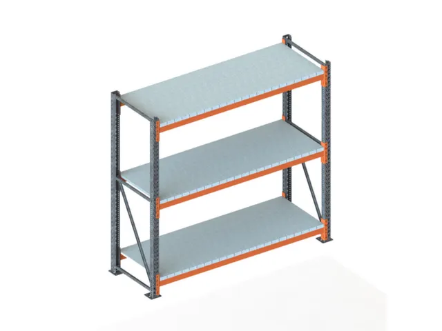 rayonnage grande largeur,rayonnage départ,HxlxP 2200x2395x800mm