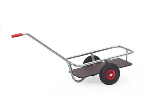 Handtrekwagen 6091L vuurverzinkt 200kg 690x356mm Luchtbanden