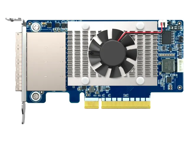 QNAP QXP-1630S-3816, PCIe, Mini-SAS, Multicolore, Actif, 1 ventilateur