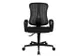 Siège Bureau Pivotant Assise Noir Dossier Maille Noir