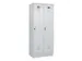 locker voor scheiding van kleding,HxBxD 1950x800x500mm,2vak