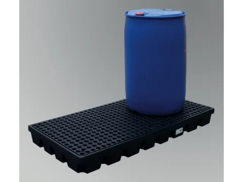 PE-opvangbak,opvangvol. 100l,HxBxD 150x1600x800mm