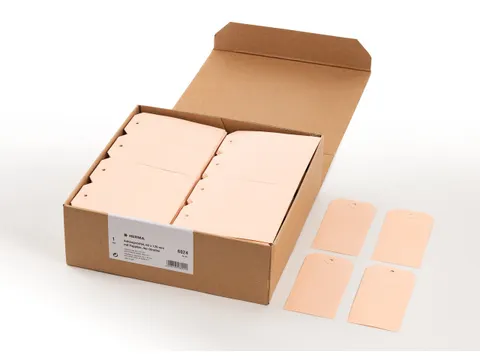 HERMA 6024 Hanglabel 60x120mm Bruin karton met oogje 1000 stuks