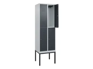 dubbeldekse locker,HxBxD 2120x600x500mm,2x2vak.,vak B 300mm - 2