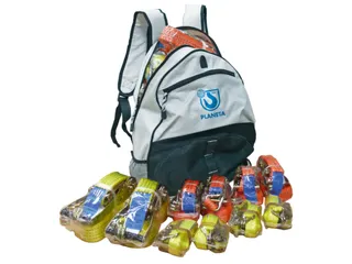 Pakket Sjorbanden Trekkracht 500-4000dan 10-Delig Incl. Rugzak - 1