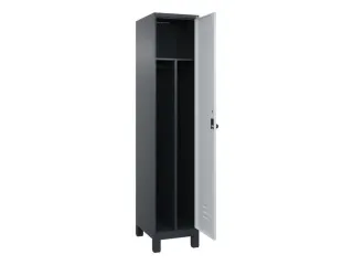 locker voor scheiding van kleding,HxBxD 1950x400x500mm,1vak - 2