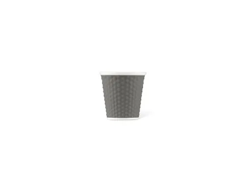 Beker porselein Les Artistes Paris 80ml met siliconen grip Grijs