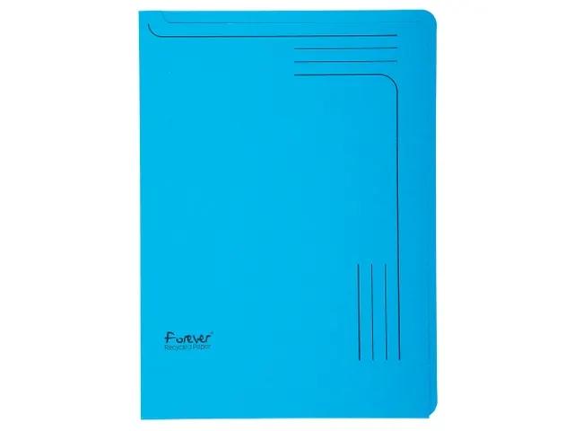 Pak van 25 L-mappen Forever 290g/m² A4 22x31cm assorti