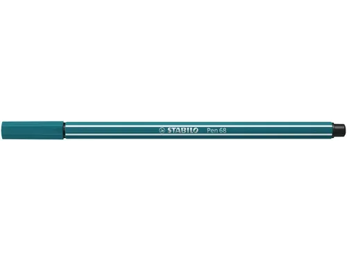 Viltstift STABILO Pen 68/51 medium turquoiseblauw