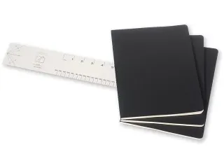 Schrift Moleskine Blanco Xl Zwart 190x250mm - 10