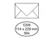 Envelop Quantore Bank C5/6 114x229mm 80gr Wit Zelfklevend