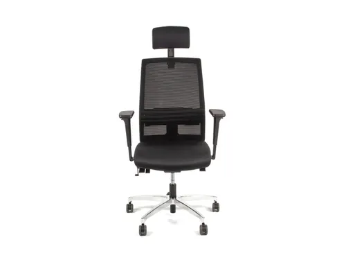Bureaustoel EN1335 Linea Omnia 01/PT zwart/zwart met 3D armleuning