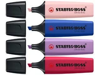 Markeerstift STABILO Boss Wildflower display groot assorti - 2