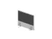 panneau de rehausse,p. table de bureau,MP-gris clair,BN8010-anthracite