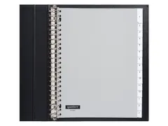 Tabbladen Quantore A4 23-Gaats 15-Delig Met Venster Grijs Pp