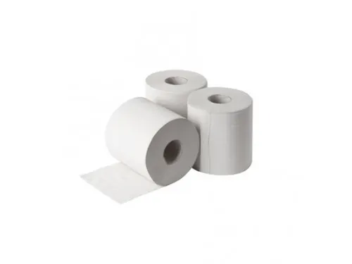 Midi Centerfeedrol 1-laags Recycled Wit 300 Meter Folie a 6 Rollen