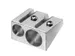 Taille-crayon Westcott aluminium 2 trous