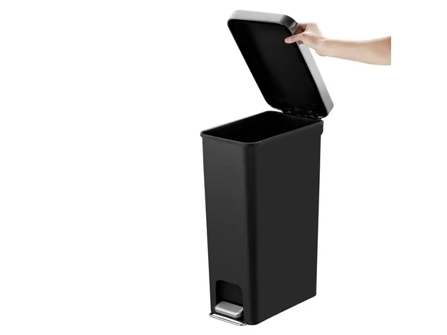 Hana Slim pedaalemmer 40 Liter Zwart