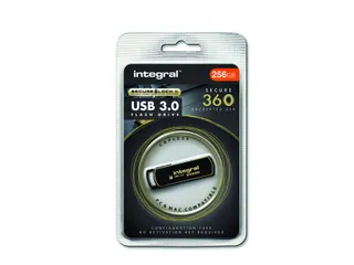 USB stick 3.0 Integral Secure 360 USB-A 256GB zwart - 2