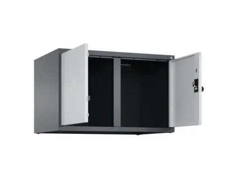 opzetkast,v. locker voor scheiding van kleding,2vak.,vak B 400mm