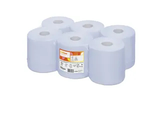 Satino 306930 Poetsrol midi blauw 100% recycled 1-laags 6x300 Meter - 1