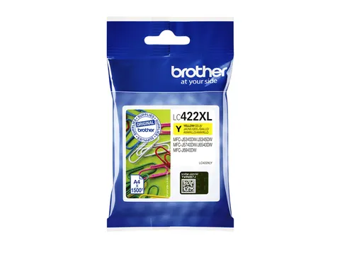 Inktcartridge Brother LC-422XLY geel