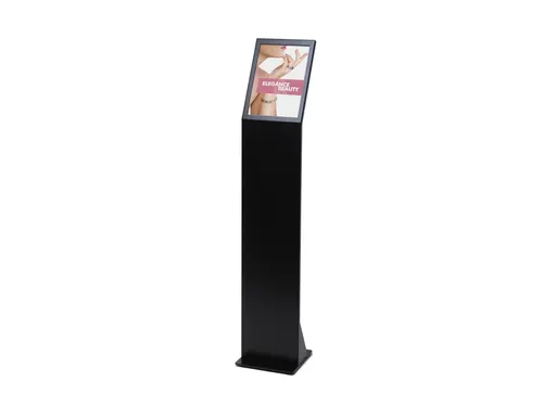 Office Magnetische Menustandaard met Acryl Vak A4 Zwart