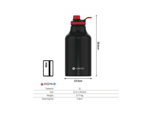 Thermosfles 2.0 Les Artistes Paris 2000ml Stainless steel