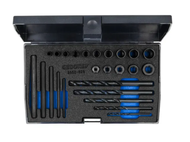 GEDORE 8552-025 Schroefdraadafzuigset