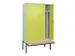 locker voor scheiding van kleding,HxBxD 2120x1200x815mm,4vak
