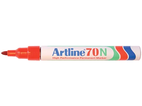 Viltstift Artline 70 rond 1.5mm rood