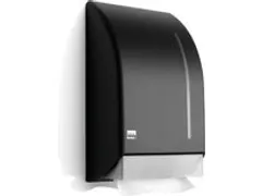 BlackSatino handdoekdispenser PT30 Z-vouw 331930 zwart 290x143x450mm
