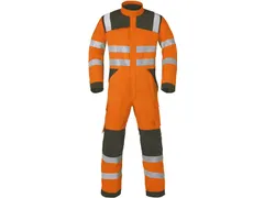 Havep 20434 coverall, oranje/houtskool, maat 48, per stuk