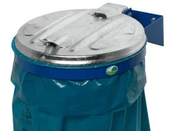 Afvalverzamelaar Wandhouder 400x510mm 120 liter Zak Blauw