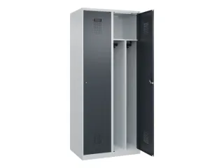 locker voor scheiding van kleding,HxBxD 1850x800x500mm,2vak - 1